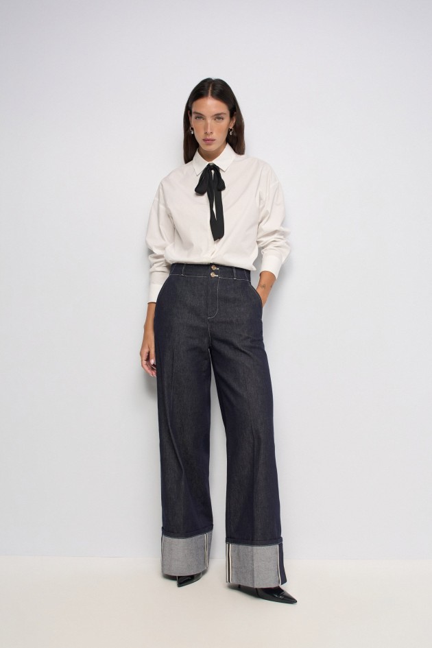 WIDE LEG JEANS DENIM ATELIER