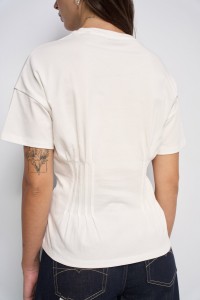 PLEATED T-SHIRT