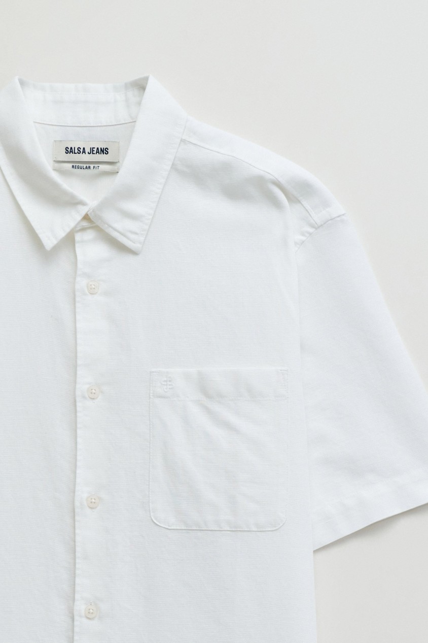SHIRT WITH LINEN