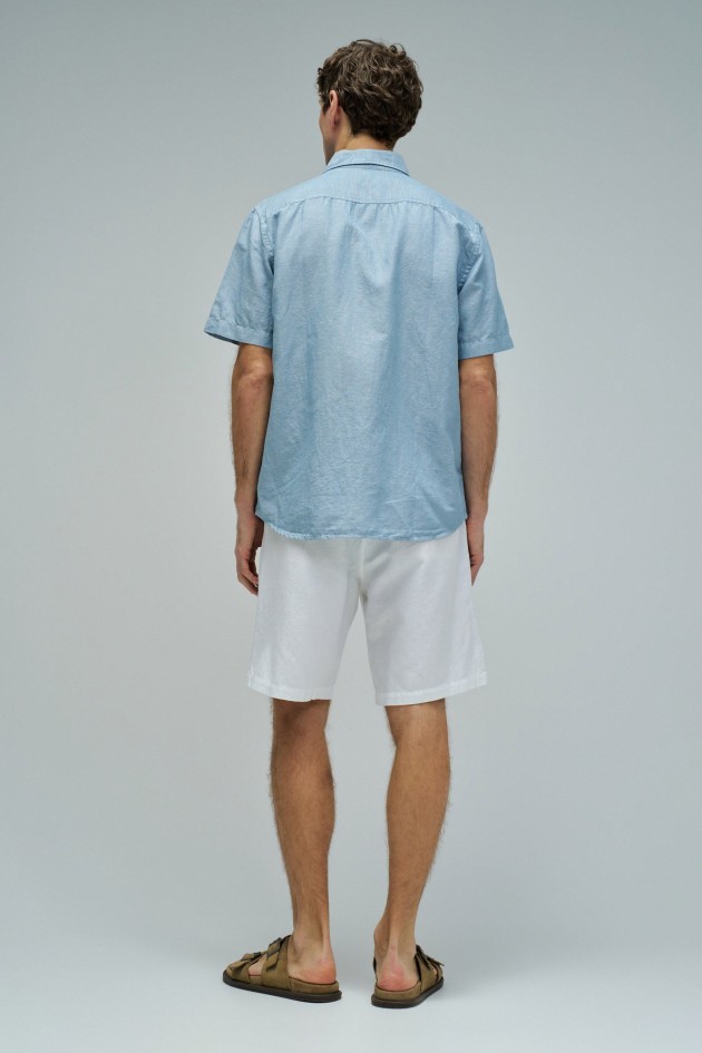 SHIRT WITH LINEN