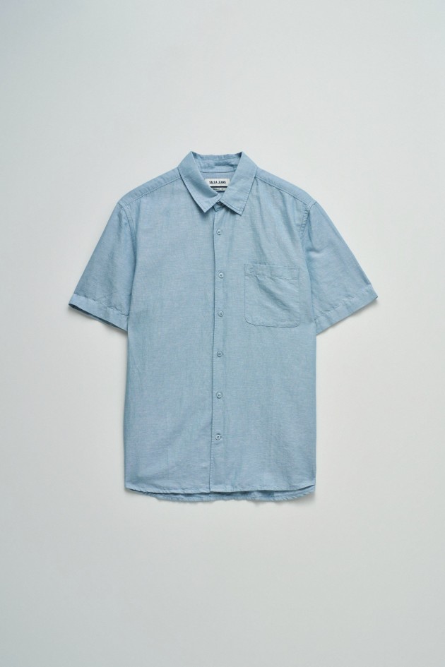 SHIRT WITH LINEN