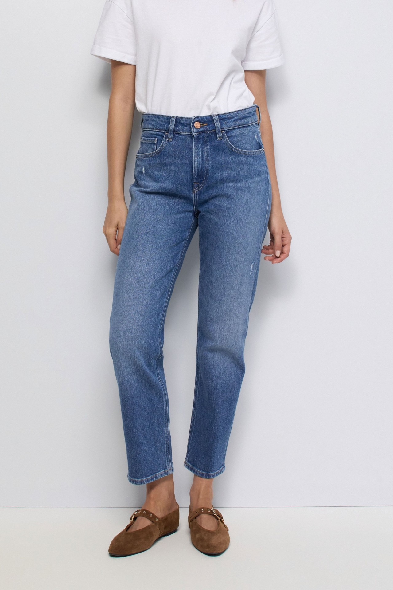 TRUE CROPPED SLIM JEANS