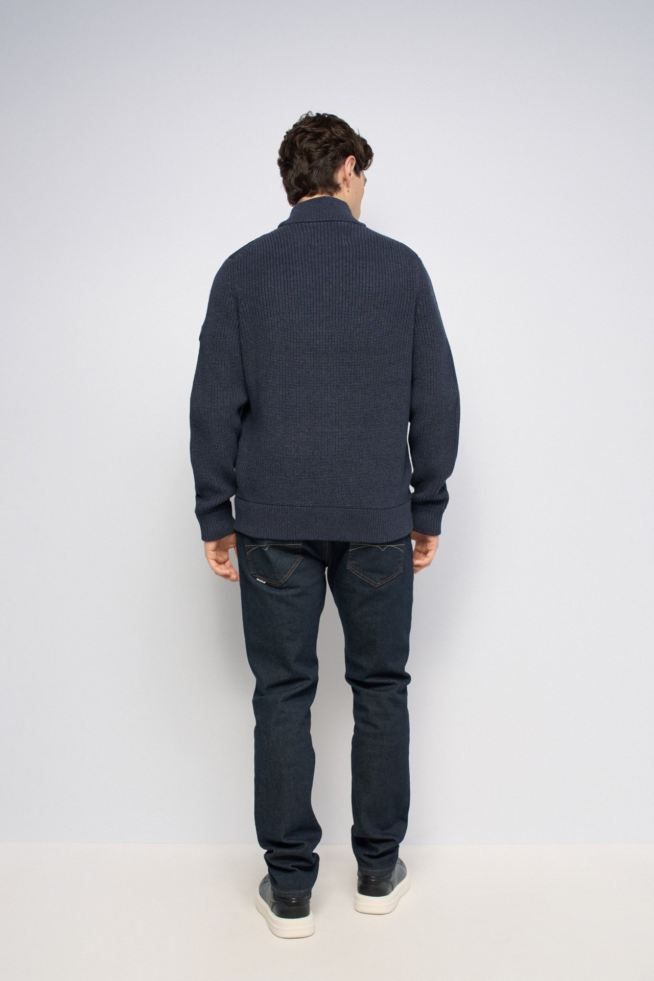 MIXED-MATERIAL JACKET