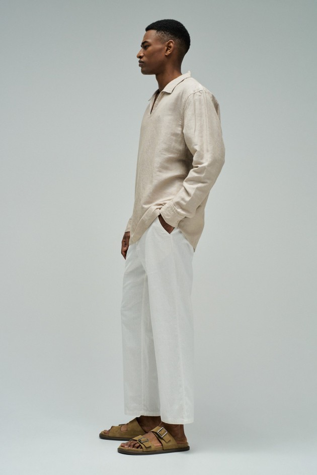 CAMISA CON LINO