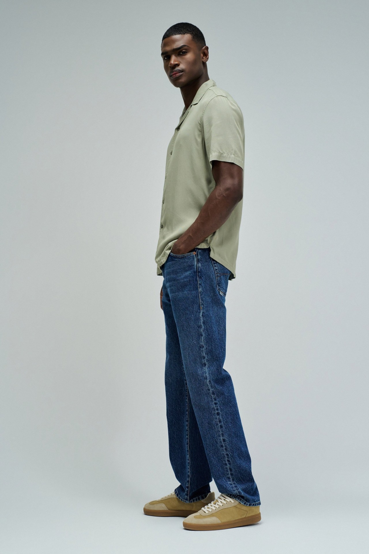 CHEMISE EN DENIM L�GER