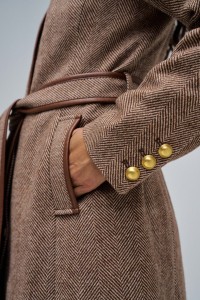WOOLLEN GRACE SHORT COAT STAR CLUB