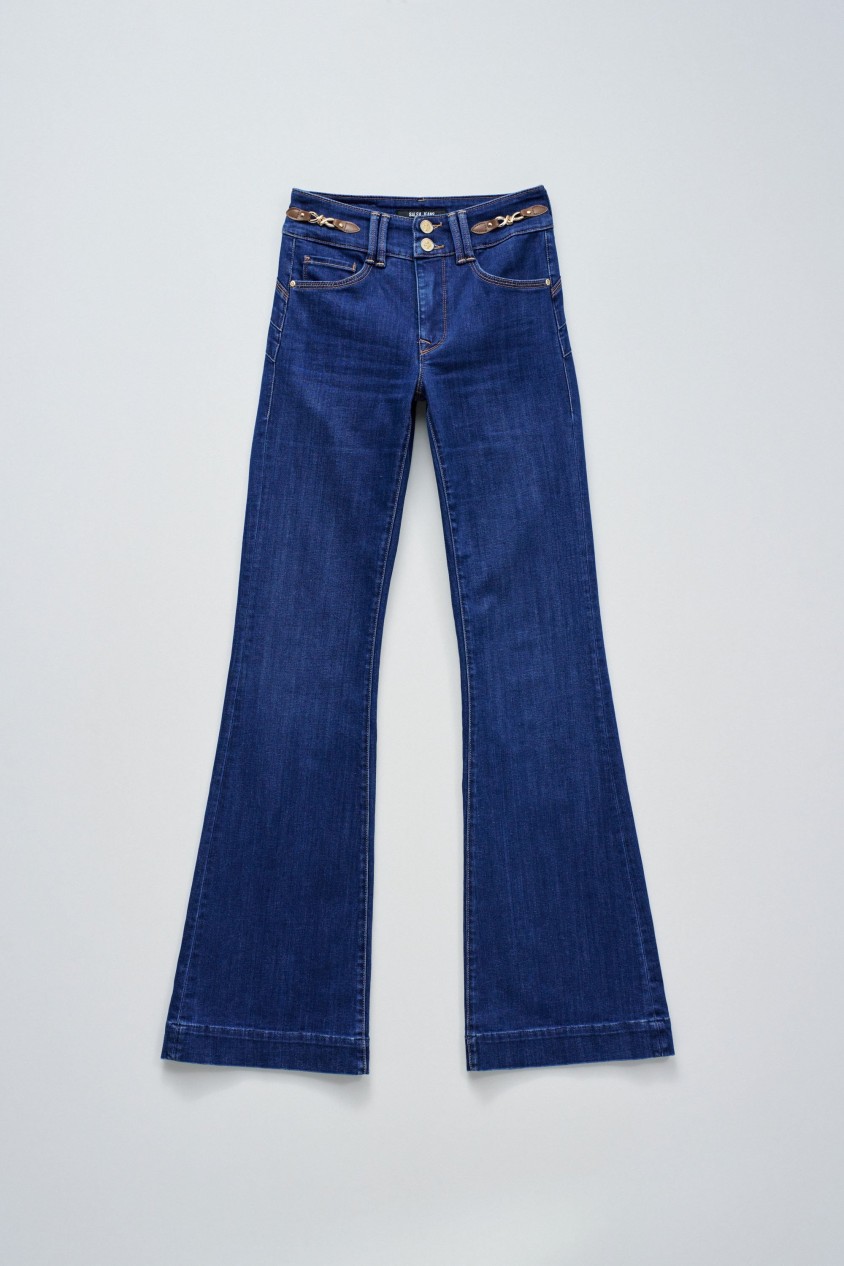 SECRET PUSH IN FLARE STAR CLUB JEANS
