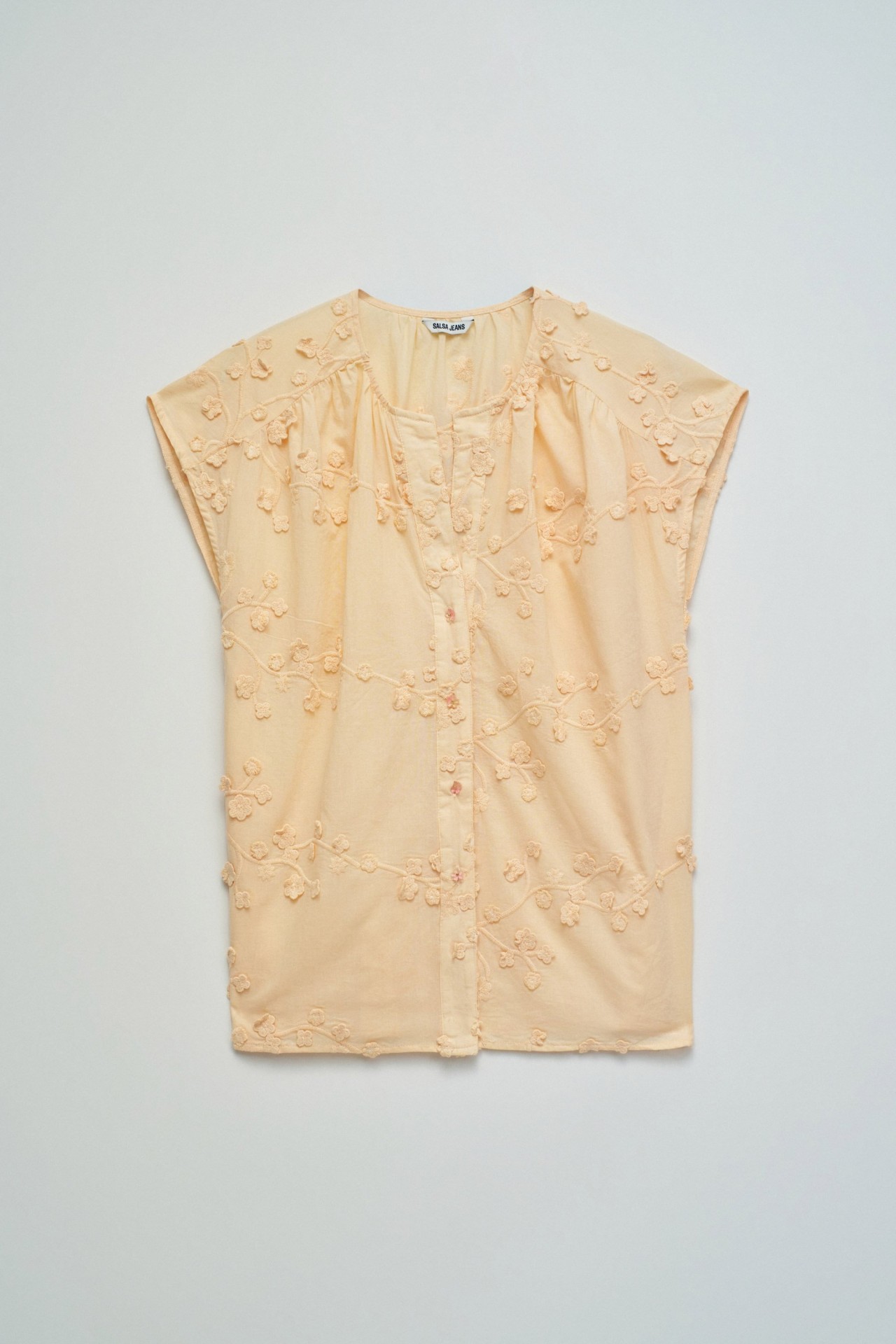 BLOUSE MET 3D-EFFECT STAR CLUB