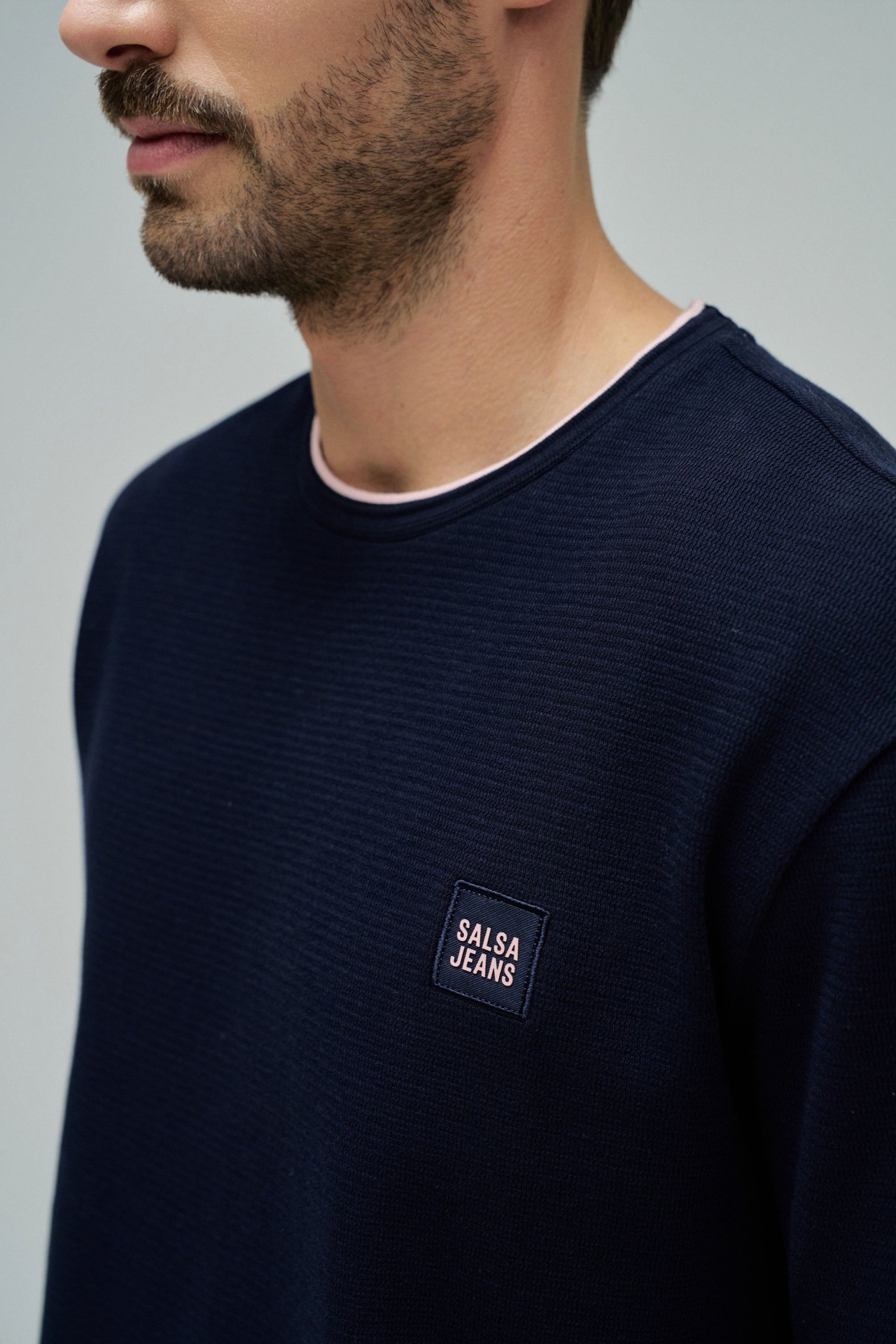 T-SHIRT TEXTURÉ AVEC BRANDING STAR CLUB