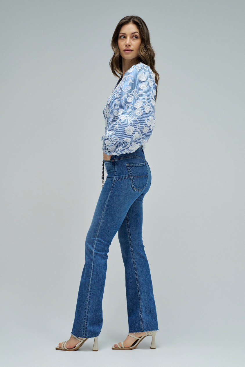 FAITH PUSH IN BOOTCUT JEANS STAR CLUB