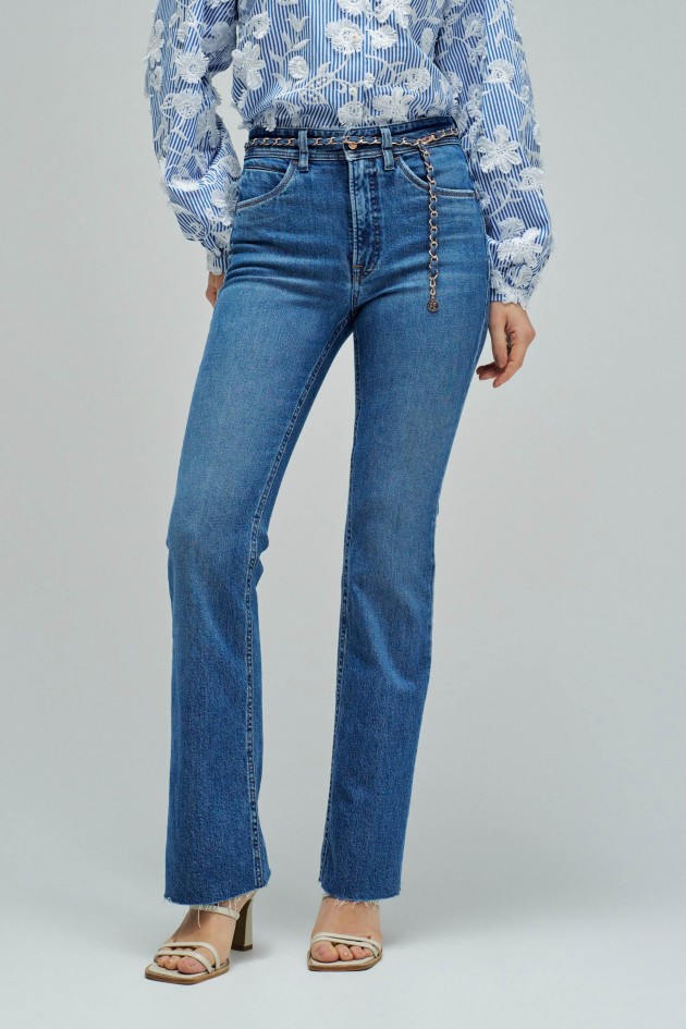 VAQUEROS FAITH PUSH IN BOOTCUT STAR CLUB