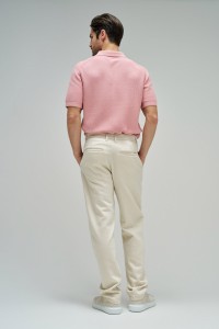 CHINO TROUSERS WITH LINEN STAR CLUB CHINO TROUSERS WITH LINEN STAR CLUB