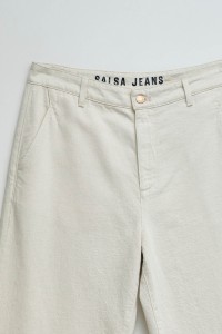 CHINO TROUSERS WITH LINEN STAR CLUB CHINO TROUSERS WITH LINEN STAR CLUB