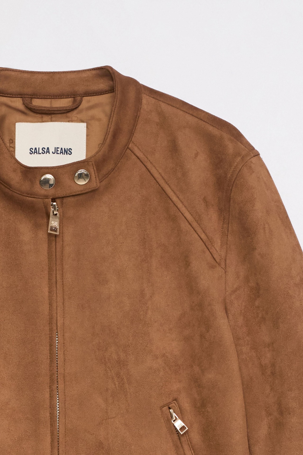 FAUX-SUEDE JACKET
