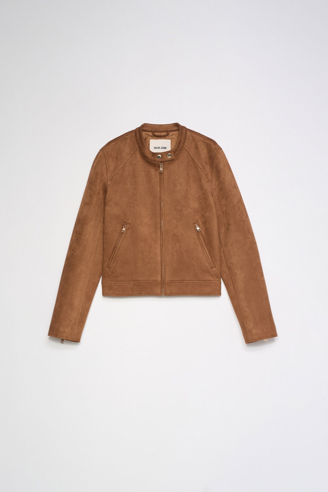 FAUX-SUEDE JACKET