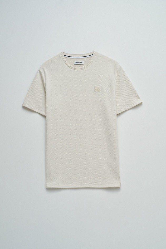 T-SHIRT WITH TEXTURE