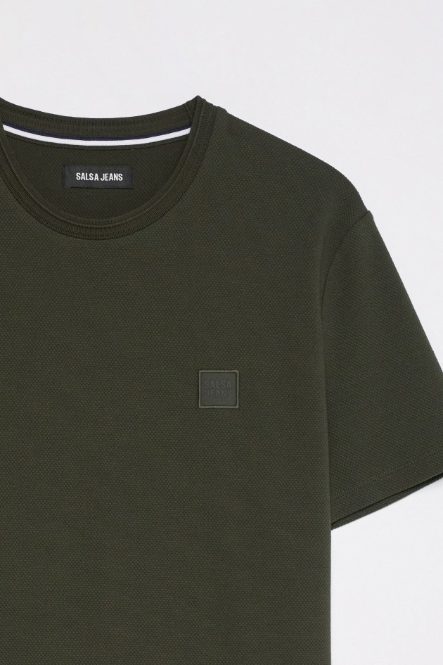 T-SHIRT MET TEXTUUR