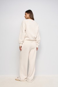 SWEATSHIRT EN JACQUARD ET LUREX