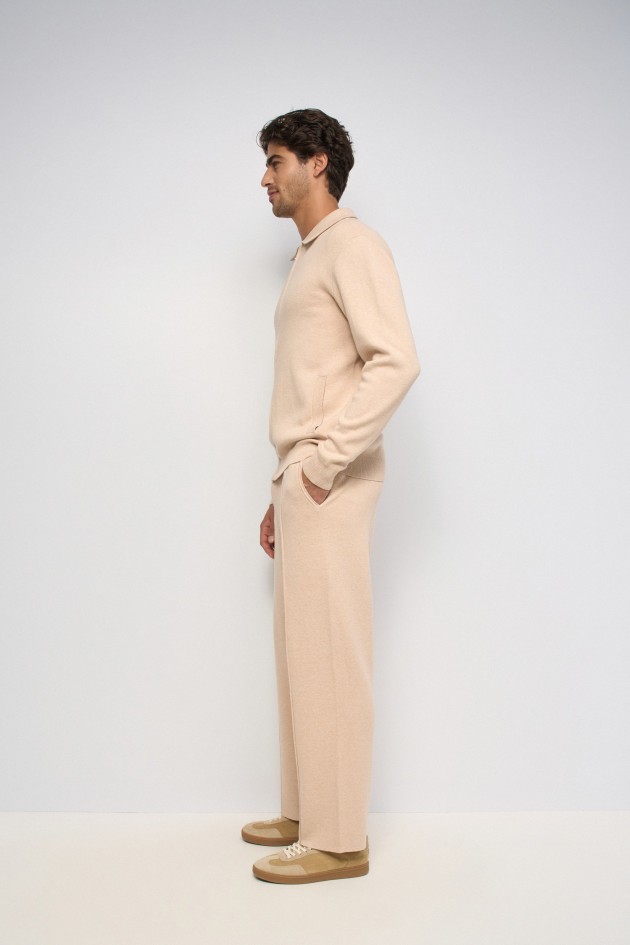 PANTALON JOGGERS AVEC CACHEMIRE