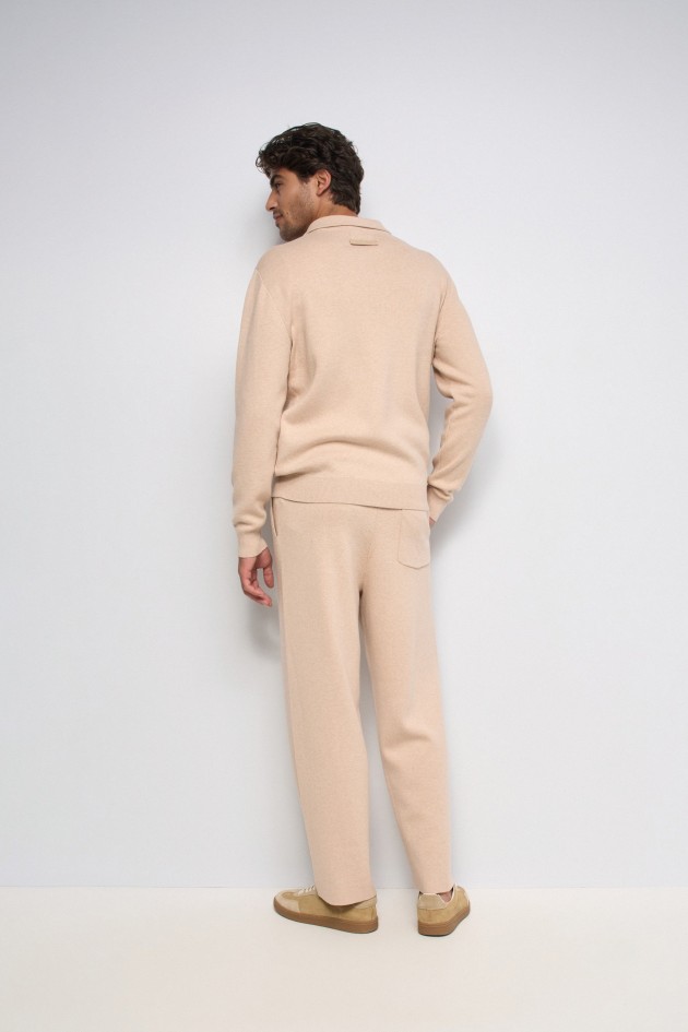 PANTALON JOGGERS AVEC CACHEMIRE