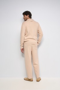 PANTALON JOGGERS AVEC CACHEMIRE