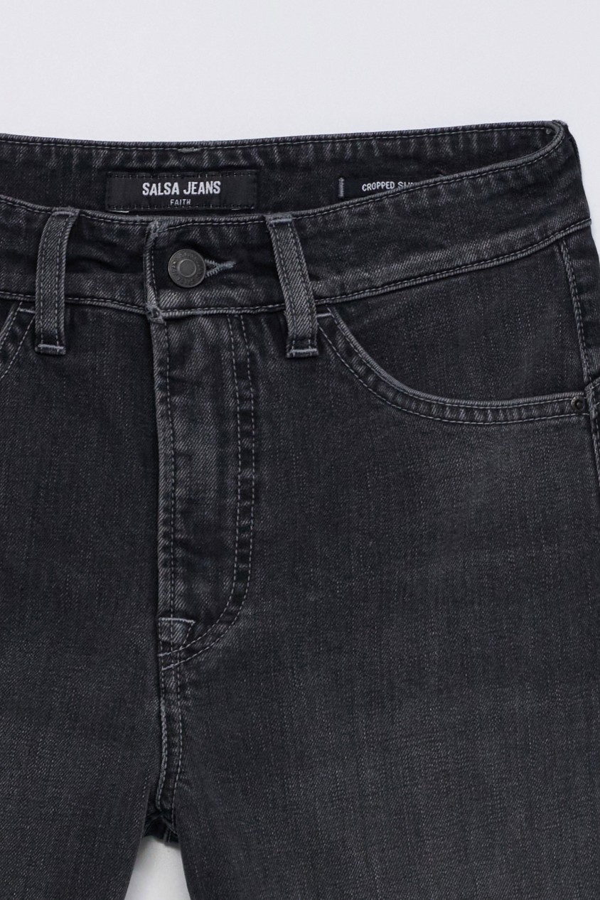 JEAN FAITH PUSH IN CROPPED SLIM