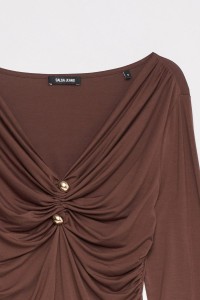 JERSEY CON FRUNCIDO