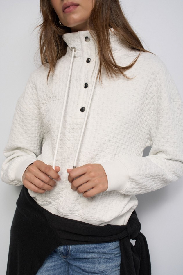 SWEATSHIRT MET LUREX