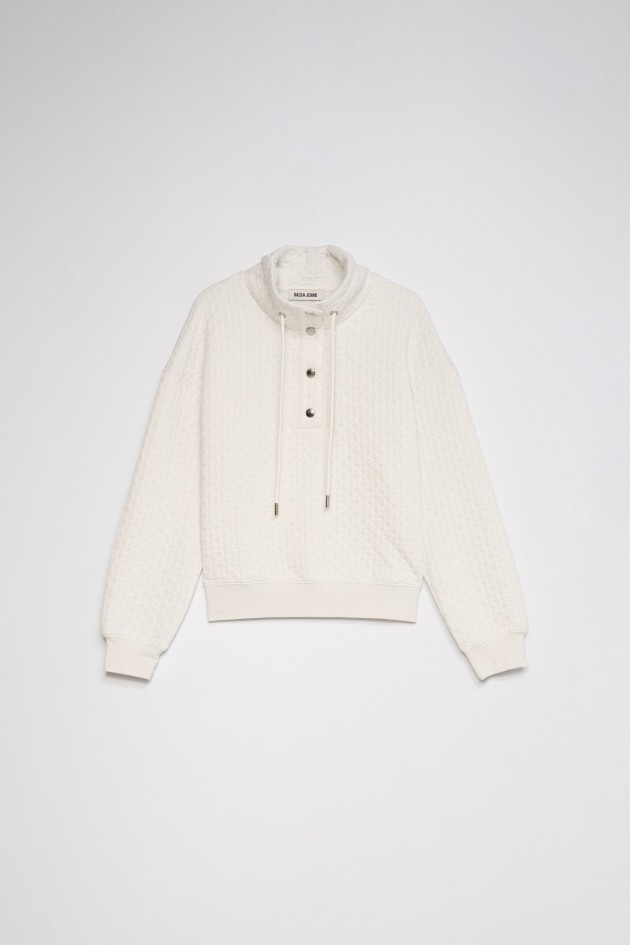 SWEATSHIRT MET LUREX