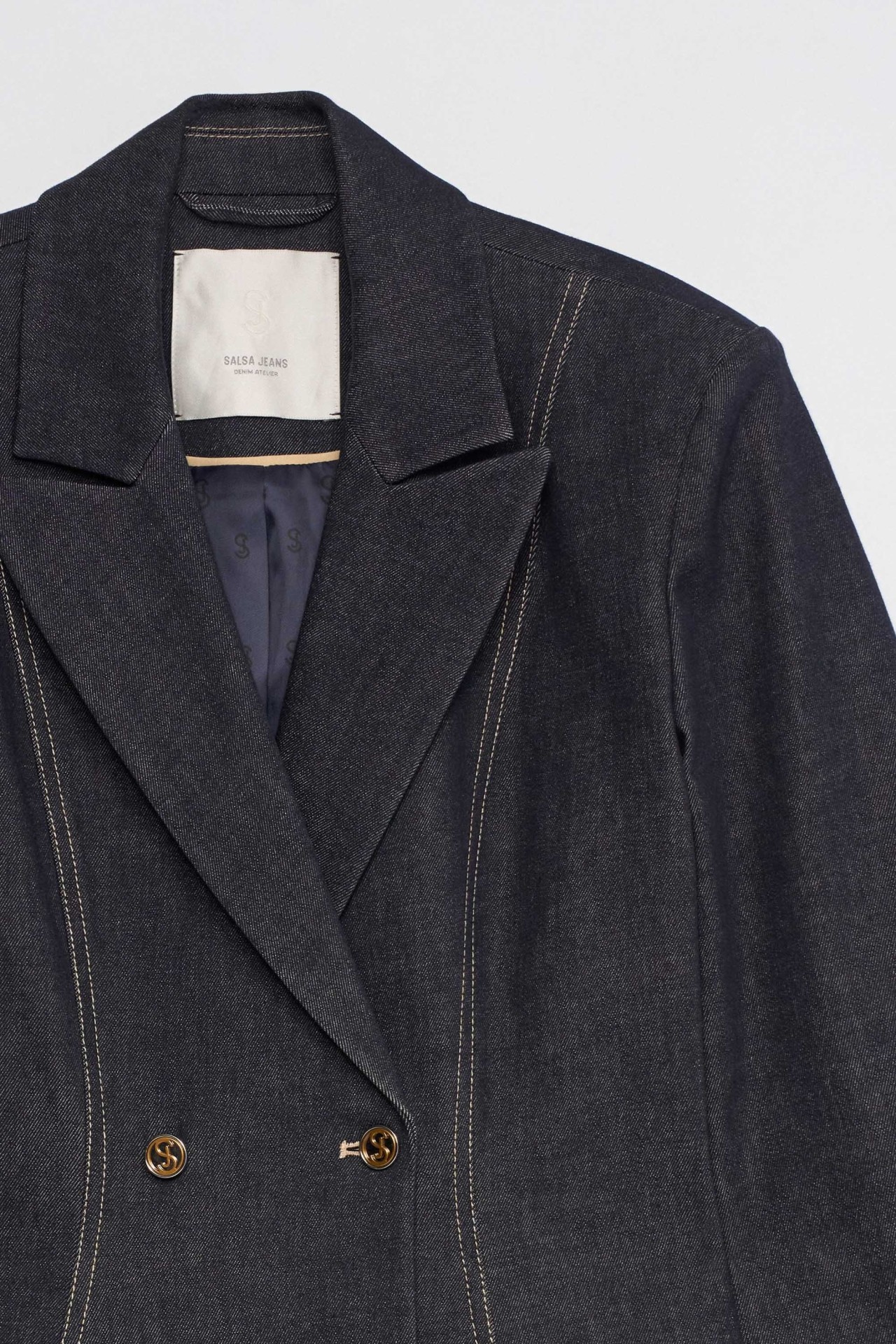 BLAZER ESTRUCTURADO DENIM ATELIER