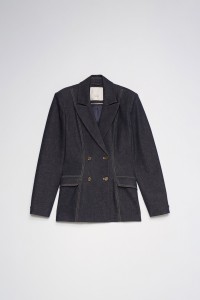 BLAZER ESTRUCTURADO DENIM ATELIER BLAZER ESTRUCTURADO DENIM ATELIER