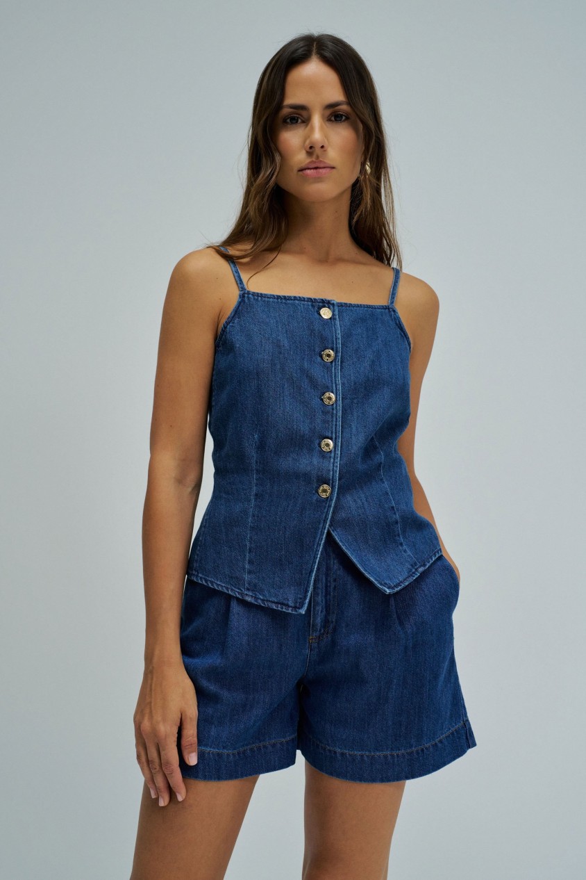 DENIM TOP