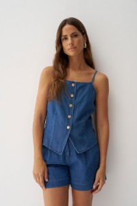 TOP EN DENIM