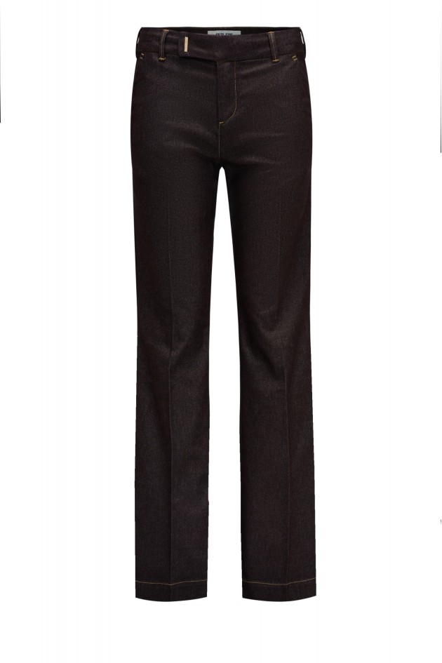PANTALONES CHINO FLARE CON DETALLE EN LA CINTURA