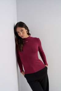PULL EN MAILLE C�TEL�E