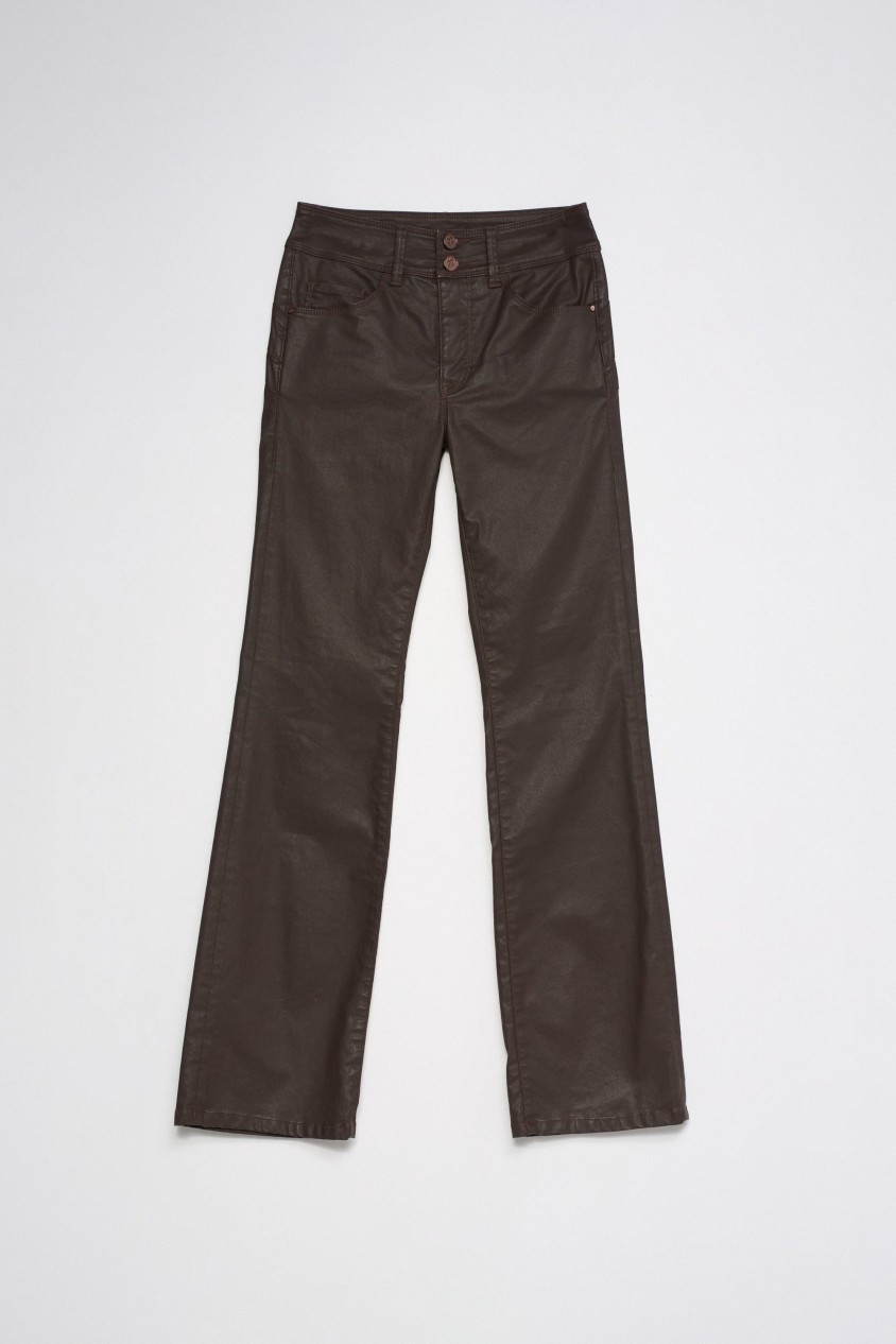 JEANS SECRET PUSH IN BOOTCUT EM COATING
