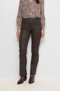 SECRET PUSH IN BOOTCUT COATED JEANS SECRET PUSH IN BOOTCUT COATED JEANS
