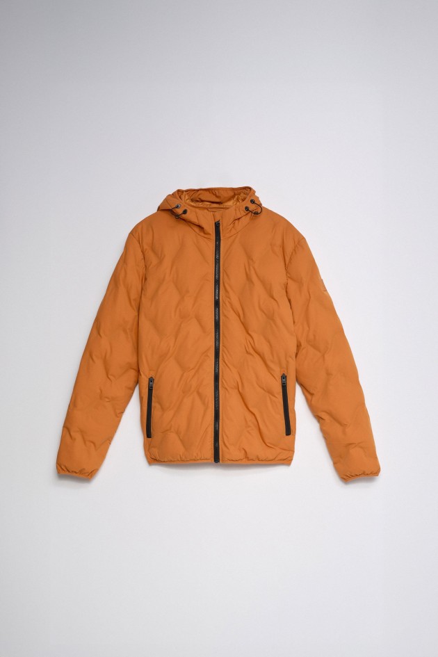 ABRIGO PUFFER CON BOLSILLOS