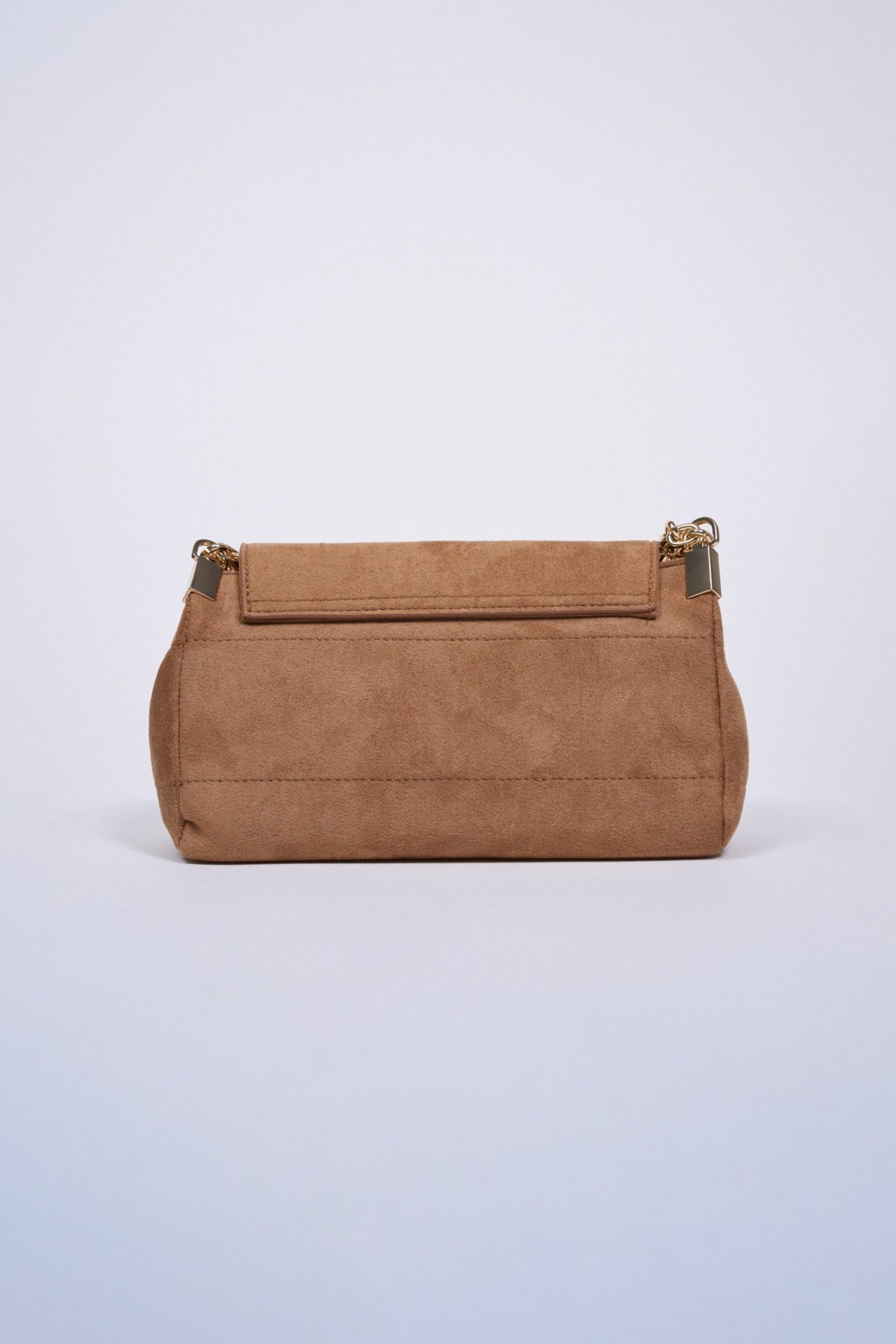 SUEDE-EFFECT BAG