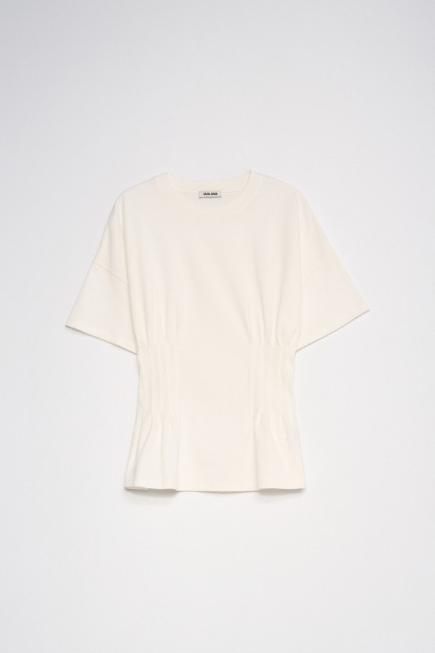T-SHIRT À PLIS