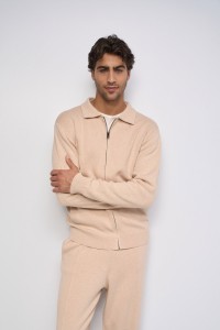 CARDIGAN COM CAXEMIRA