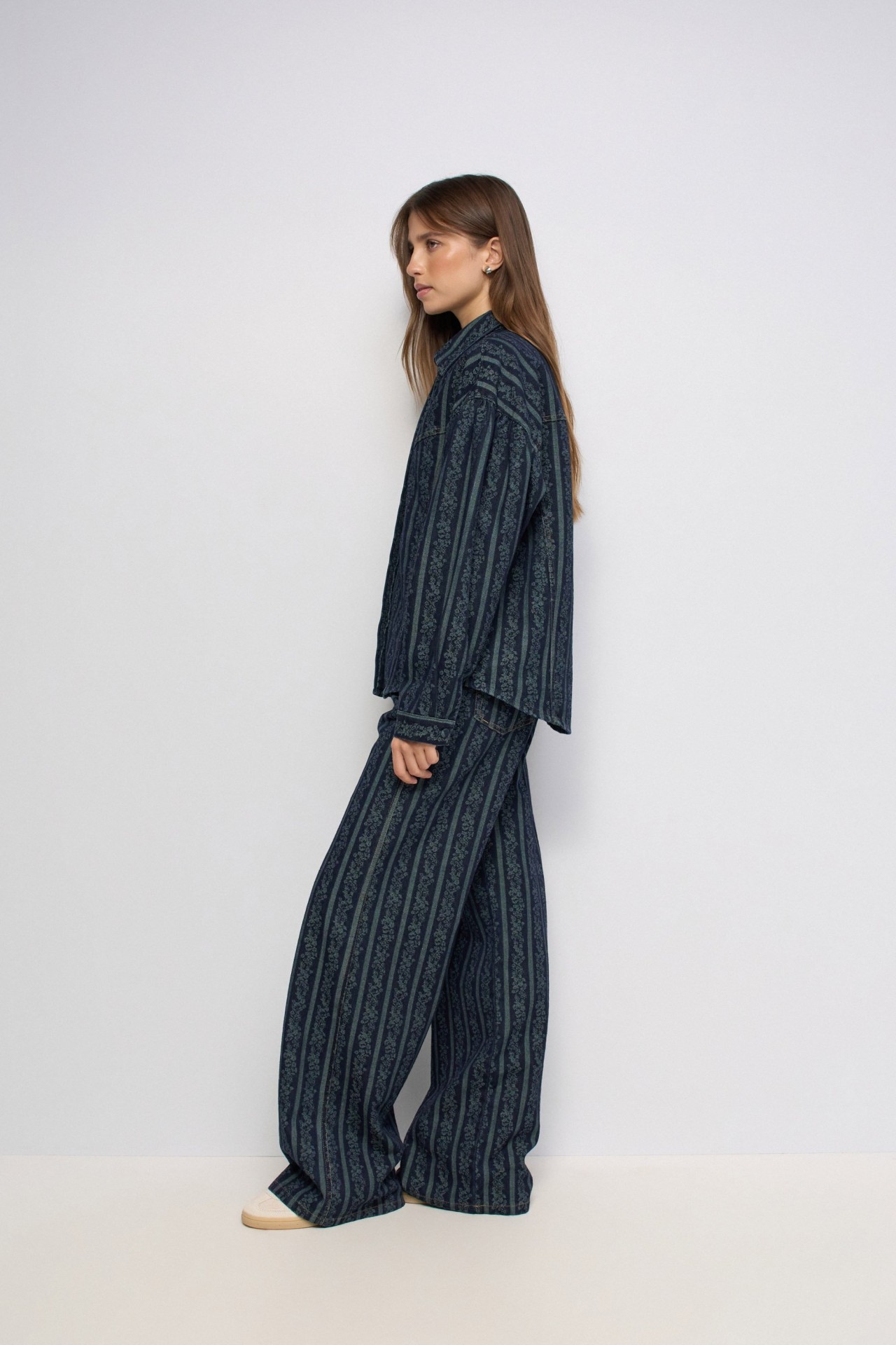 CHEMISE EN JACQUARD FAVORITE PEOLPE X SALSA JEAN