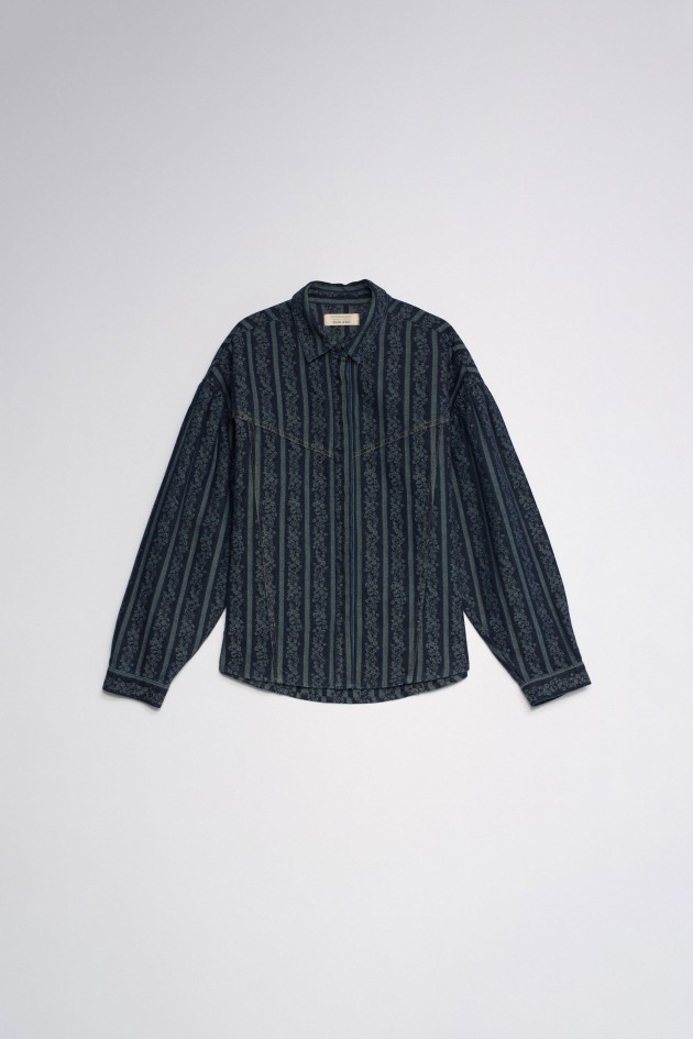 CHEMISE EN JACQUARD FAVORITE PEOLPE X SALSA JEAN