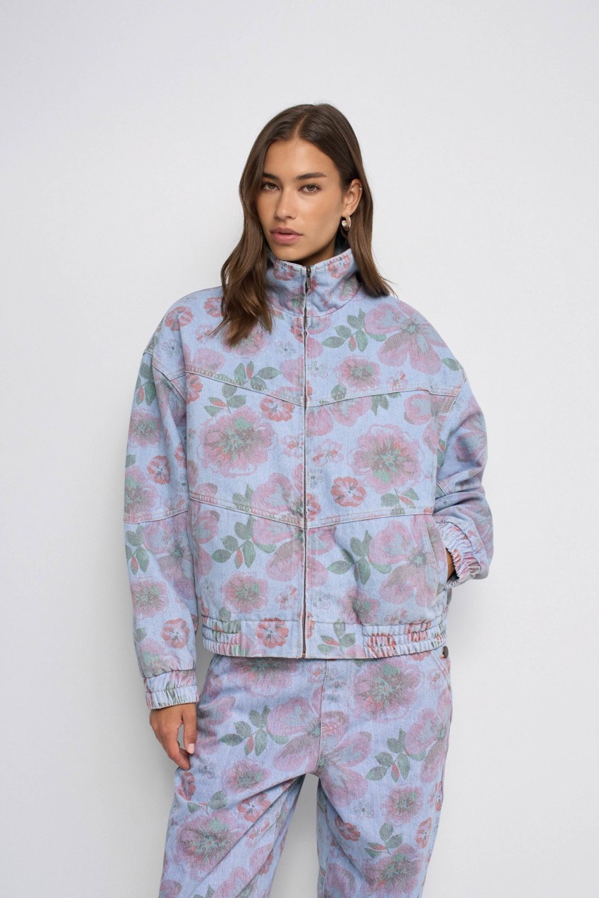BOMBER � MOTIF FAVORITE PEOPLE X SALSA JEANS