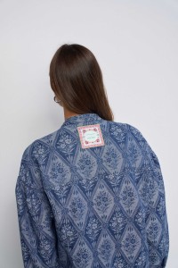 CHEMISE EN DENIM JACQUARD FAVORITE PEOPLE X SALSA JEANS