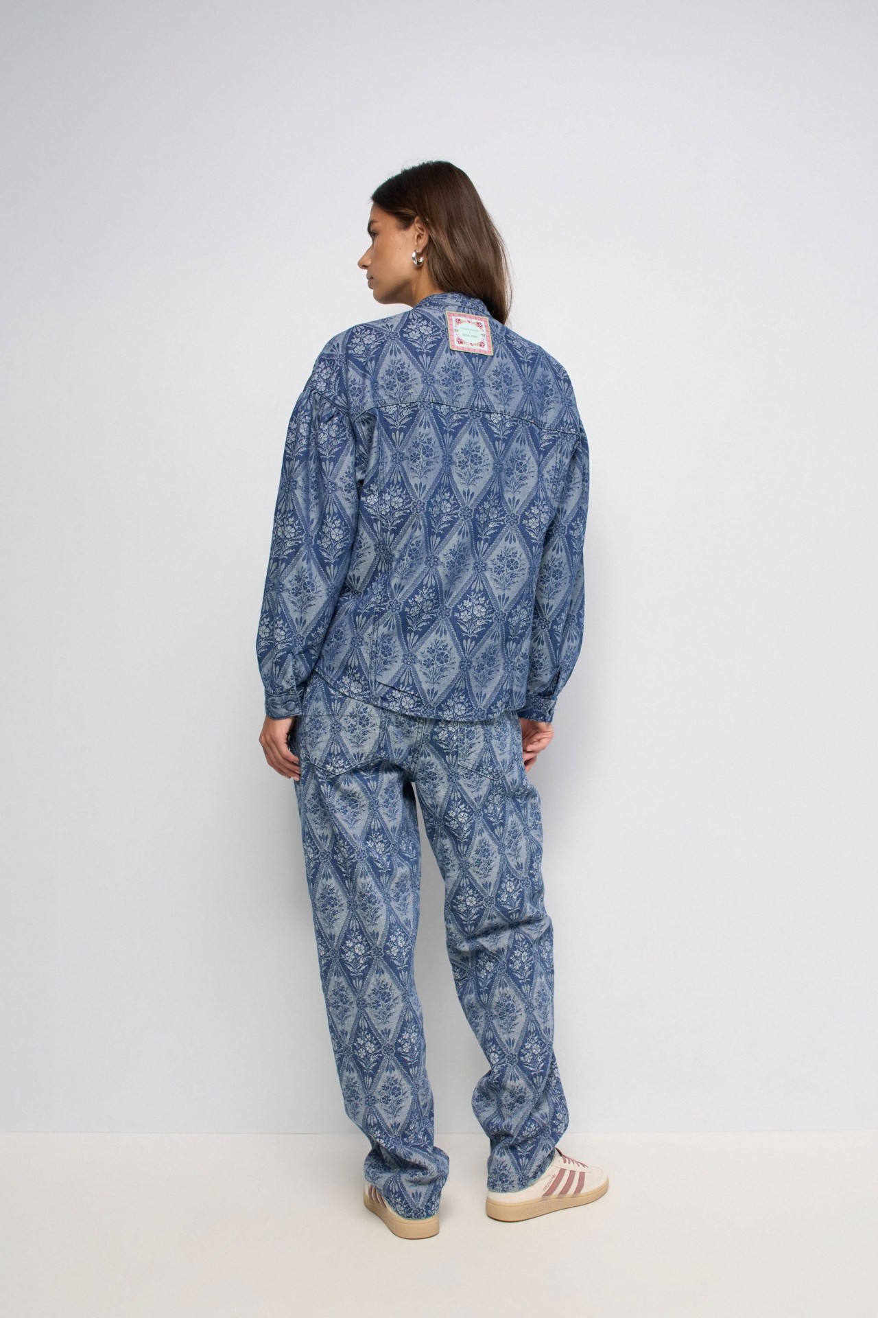 CHEMISE EN DENIM JACQUARD FAVORITE PEOPLE X SALSA JEANS