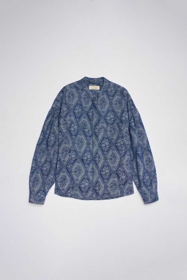CHEMISE EN DENIM JACQUARD FAVORITE PEOPLE X SALSA JEANS