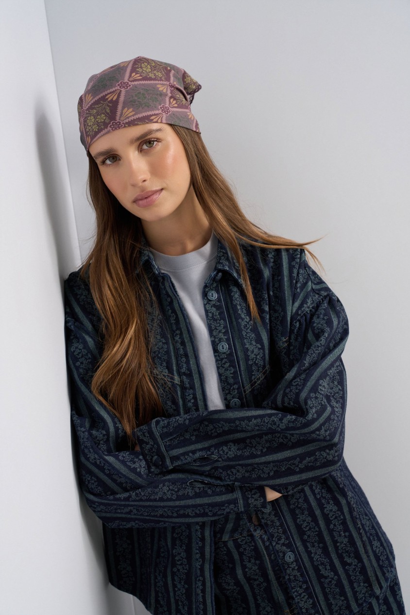 PA�UELO CON ESTAMPADO FAVORITE PEOPLE X SALSA JEANS