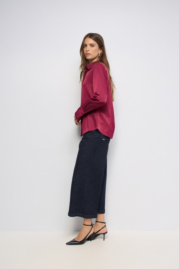 CHEMISE SATINÉE
