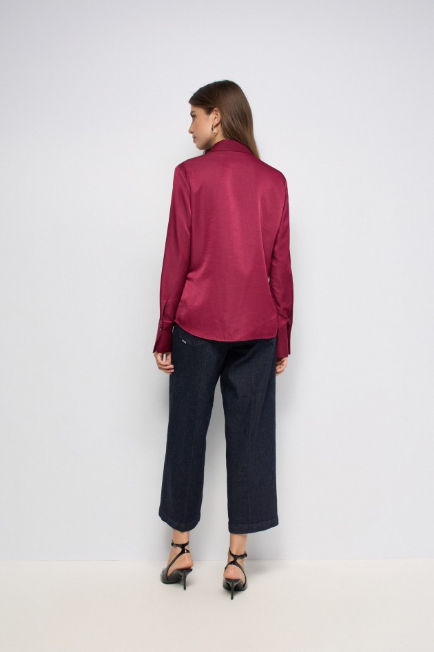 CHEMISE SATINÉE